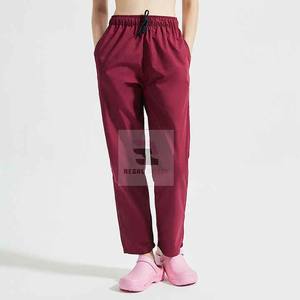 กางเกงสครับพยาบาลผ้าทอคุณภาพสูงสำหรับทุกเพศเครื่องแบบทางการแพทย์สวมใส่สบายปรับแต่งได้ตามต้องการ - Product Image 3