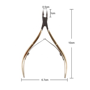 Coupe-ongles en acier inoxydable robuste Pinces à ongles avec poignée antidérapante souple pour les orteils et les doigts Outils de soin des ongles - Product Image 3