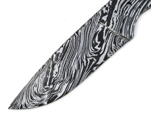 OEM 2024 recién llegado personalizado hecho a mano de acero de Damasco cuchillo de cocina hoja en blanco con Funda de cuero al por mayor para uso en la cocina - Product Image 4