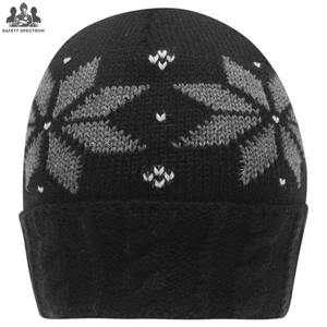 Gorro de Punto Jacquard Plano Informal con Logotipo Bordado y Remaches Ajustables de Alta Calidad, Novedad de 2025 - Product Image 2