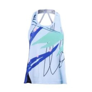 Women's Criss-<b>Cross</b> Neck Tank <b>Top</b> Sublimation Print Sporty Style Quick Dry 100% Polyester Knitted Sleeveless Athletic Fit OEM - Product Image 1
