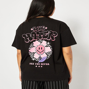Camiseta de manga corta de punto grueso para hombre, personalizable, con lavado ácido vintage, transpirable, de color liso, holgada, ecológica y antipilling. - Product Image 1