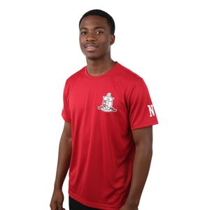 Maglietta Kappa Alpha Psi Crimson Dry Fit Performance, T-shirt Atletica Traspirante con Stemma, Abbigliamento per Confraternita Greca - Product Image 3
