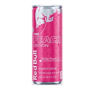 Bebida Energética Red Bull Peach Edition Sabor Melocotón y Nectarina 250ml, Paquete al por Mayor, Gran Cantidad para Distribuidores - Product Image 3