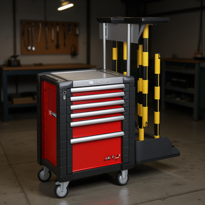 Armario para Herramientas Facom de 6 Postes con Soporte Completo - Product Image 3