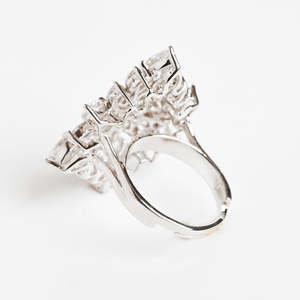 Anillos de Plata de Ley 925 de Primera Calidad para Mujer, Diseño Geométrico Romántico, Corte Marquesa, Chapado en Rodio, Regalo para Hombre - Product Image 5