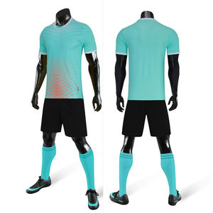 Ensemble de maillot de football pour adultes, manches courtes, tenue d'entraînement, hommes, femmes, personnalisé, garçons, filles, col en V, vêtements de sport, hiver, imperméable, haute qualité - Product Image 4