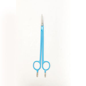 STEVENS BIPOJET Ciseaux de dissection bipolaires courbés bipolaires 140 mm 5.12 "Ciseaux bipolaires isolés à pointe de ténotomie pour la chirurgie - Product Image 5