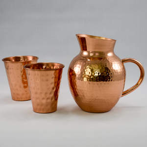 Pichet à café en cuivre plaqué vente en gros, Pot à café en verre, vente chaude, pichet à café imprimé et produit Offre Spéciale - Product Image 2