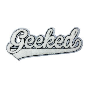 Parches de Bordado de Chenilla con Diseño de Flores, Corte Láser, Tela de Sarga Navideña Personalizada al por Mayor, para Decoración del Hogar y Sombreros - Product Image 1