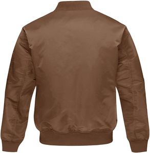 2025 Blouson aviateur Letterman en laine pour hommes avec logo personnalisé Blouson élégant design universitaire respirant à capuche avec poche - Product Image 1