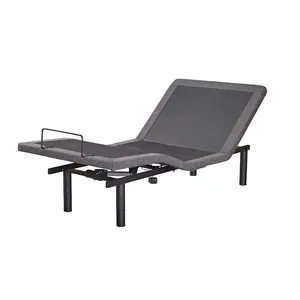 SLEEPONE X 100 Lit intelligent moderne réglable avec revêtement en tissu - Product Image 1