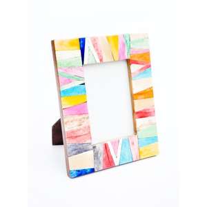 Decorative Square Resin Eco Friendly Photo <b>Frame</b> with Customized Color and Size Wall <b>Mount</b> Gift Idea - Product Image 6