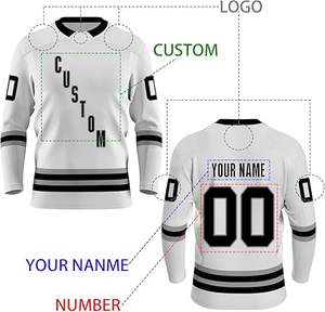Le plus populaire concevez votre propre logo uniforme de hockey sur glace grande taille pour adulte - Product Image 5