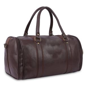 2025 nouveau Design luxe en cuir véritable sac de sport grande capacité 100% haute qualité Portable pour voyage utilisation extérieure Polyester - Product Image 4