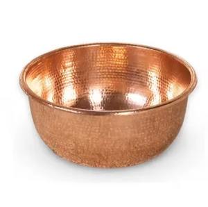 Vintage style copper serving bowl for <b>royal</b> meals food styling <b>catering</b> setups - Product Image 5