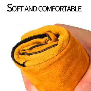 Guantes de soldadura EN420 de alto rendimiento ignífugos y resistentes al calor con costuras reforzadas para una protección de máxima comodidad - Product Image 5