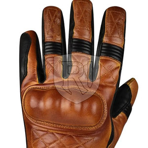 Guantes de moto de cuero de diseño superior, novedad, superventas, ropa de carreras transpirable para motocicletas y carreras de autos - Product Image 5
