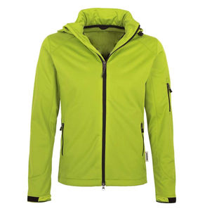 Veste Softshell à capuche imperméable pour hommes 2024 pour les activités de plein air-Coupe-vent randonnée camping tarif de gros OEM respirant - Product Image 4