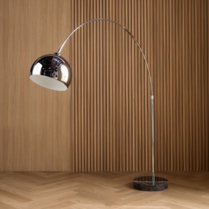Lampadaire en tissu blanc en forme de champignon pour la décoration intérieure de salon de luxe moderne, élégant, support doré LED pour la maison et le bureau - Product Image 6
