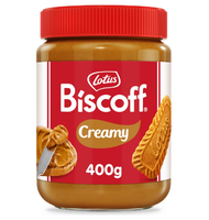 Lotus Biscoff 400g Sweet Spread Smooth Cacao Queso Sabor Glucosa Bajo en sal Picante para enrollar Productos horneados Paquete de 1