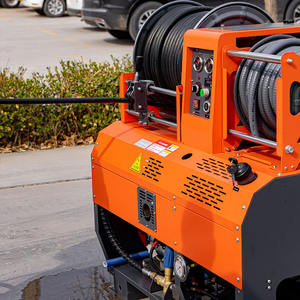 Amjet Précision bon marché Abordable Sécurité commodité <span class=keywords><strong>pompe</strong></span> débit Barre parallèle moteur <span class=keywords><strong>à</strong></span> essence machine de nettoyage des égouts - Product Image 3