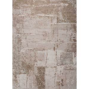 Tapis rectangulaire Tattvam Lu-9032 en laine et soie de bambou noué à la main, motif abstrait, grand format, pour couloir, chambre, maison et voiture - Product Image 1