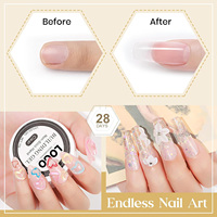Non collant dur sculptant Gel 3D Nail Art Gel de construction sculpture Gel de constructeur solide pour l'extension des ongles tremper UV Nail Art Salon