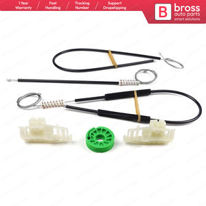 BWR741 ensemble de réparation de lève-vitre électrique gauche pour série 3 E46 Compact 2001-2005 2/3 porte 51338251351 pièces automobiles Bross - Product Image 2