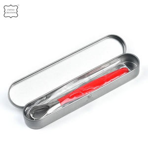 Grattoir dentaire langue nettoyant acier inoxydable soins d'hygiène buccale nettoyage de la langue - Product Image 5