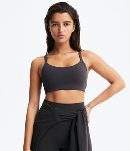 Logo personnalisé sport Yoga soutien-gorge pour les femmes sans couture dos croisé Fitness vêtements de sport entraînement Gym Fitness Pilates confortable léger - Product Image 2