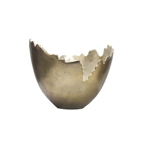 Tazón de latón puro de alta calidad 100%, Material de vidrio y Metal para servir, superventas y al por mayor, para restaurante de Hotel en casa - Product Image 2