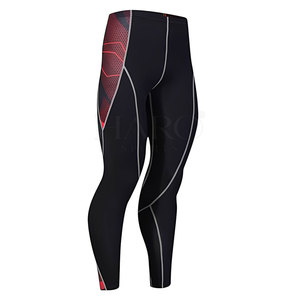 Combinaison de compression de qualité supérieure pour hommes, en tissu extensible, pour la course à pied, l'entraînement et les activités sportives - Product Image 4