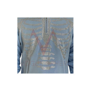 Sweats à capuche en coton mélangé pour hommes, hiver, décontracté, surdimensionnés, 100% coton, confortables, teints en strass - Product Image 2