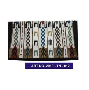 Tapis de selle de Dressage de cheval occidental de haute qualité mince laine de Nouvelle-Zélande cuir coton polycoton couleur personnalisée Logo coussin de selle - Product Image 5