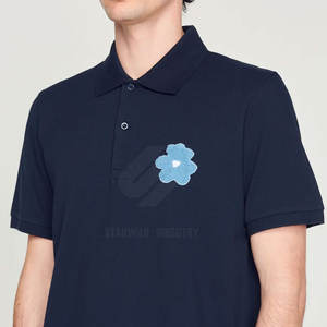 Polo para hombre con logotipo bordado y ajuste cómodo para negocios o uso promocional Polo bordado - Product Image 5
