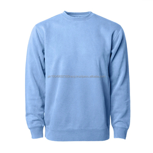 2025 nuevo diseño personalizado hombres cuello redondo sudaderas con capucha sudadera 100% algodón Venta caliente ropa Casual al por mayor - Product Image 3
