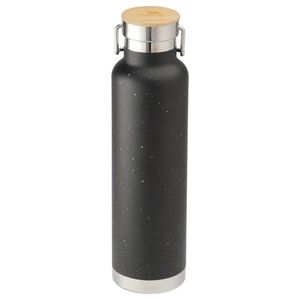 Botella de agua de cobre negro mate, bebida Ayurvédica ecológica para uso diario, cocina, Fitness, escuela al aire libre, regalo para acampar - Product Image 1