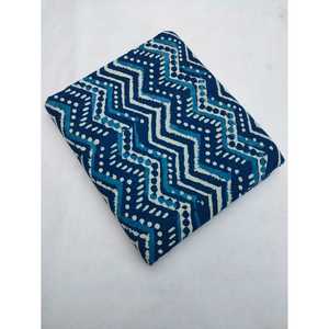 Bagru JBRBK663ผ้าคอตตอนแท้พิมพ์ลายแบบคอมบ์ทอทอ44 "กว้าง90กรัม/เมตร - Product Image 1