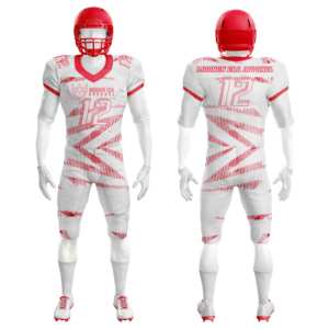 Maillot de football américain sublimé personnalisé Uniformes de football américain pour jeunes et adultes pour ensembles d'équipe - Product Image 1