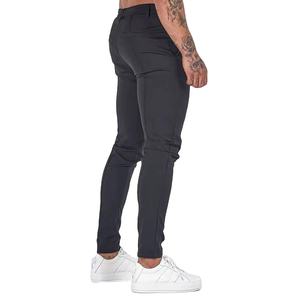 กางเกงขายาวผู้ชายทรงสกินนี่ สีพื้น คลาสสิก สไตล์ลำลอง ใส่ได้ทุกวัน สำหรับทำงาน ปาร์ตี้ หรือใส่เที่ยวสไตล์คาวบอย - Product Image 4