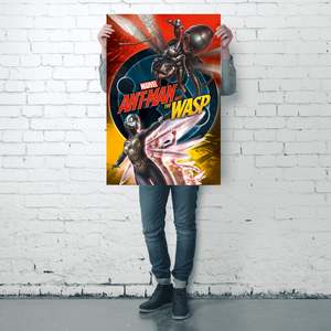 Póster de Ant-Man y la Avispa de estilo moderno para decoración de pared que une estilo y funcionalidad - Product Image 4