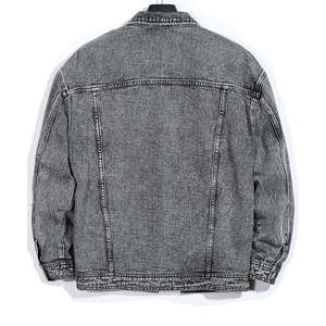 Chaqueta vaquera de calidad de exportación para hombre, prendas de vestir informales, abrigo con botones elegante, hecho a medida, venta al por mayor, esencial de invierno duradero - Product Image 6