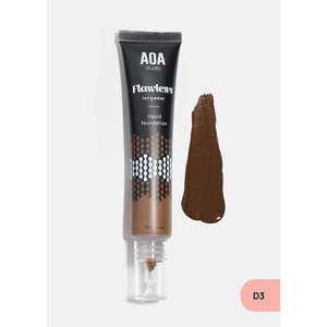 รองพื้นเนื้อลิควิด A3shop AOA Flawless สำหรับผิวคล้ำ ควบคุมความมัน ปกปิดรูขุมขน ให้ผิวแมตต์ ติดทนนาน พร้อมปรับผิวให้กระจ่างใส - Product Image 6