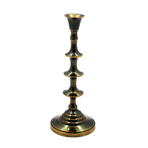 High Quality Metal Black Taper Candle Holder With Round Base for Wedding Party Tabletop Decoration Candle Taper Handmade Bulk - Product Image 3