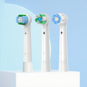 Brosse à dents électrique Blanchiment des dents Fabricant électrique Remplacement de la tête de brosse à dents électrique rotative ronde - Product Image 1