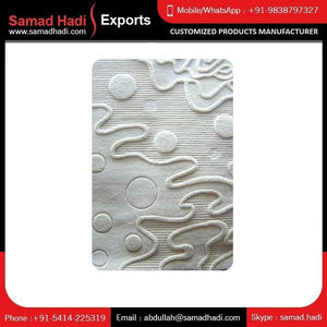 2024 nouveauté laine tapis tufté direct fabricant indien tapis de sol fabriqué à la main brodé tapis tufté à la main pour la grande vente - Product Image 4