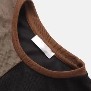 Luxe Boxy surdimensionné recadrée hommes 100% coton 250 grammes tricoté t-shirts personnalisé imprimé conception graphique Streetwear Style décontracté - Product Image 3