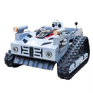 Expédition rapide Tondeuse à gazon autonome Robots Tondeuse à gazon télécommandée sur chenilles Golf Camp Tondeuses à gazon spéciales - Product Image 4