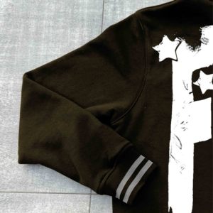Sweat à capuche surdimensionné en coton mélangé French Terry de haute qualité pour hommes, Streetwear d'hiver, approvisionnement direct d'usine, teint uni - Product Image 4